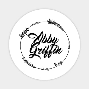 Abby Griffin Lettering Magnet